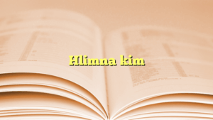 Hlimna kim